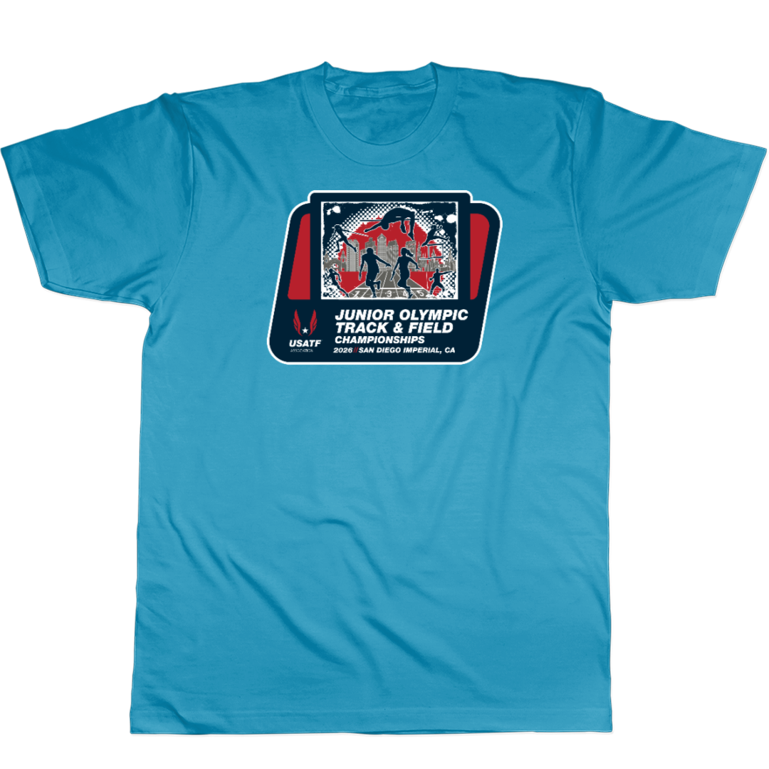 USATF Youth San Diego Quick Dry Tee