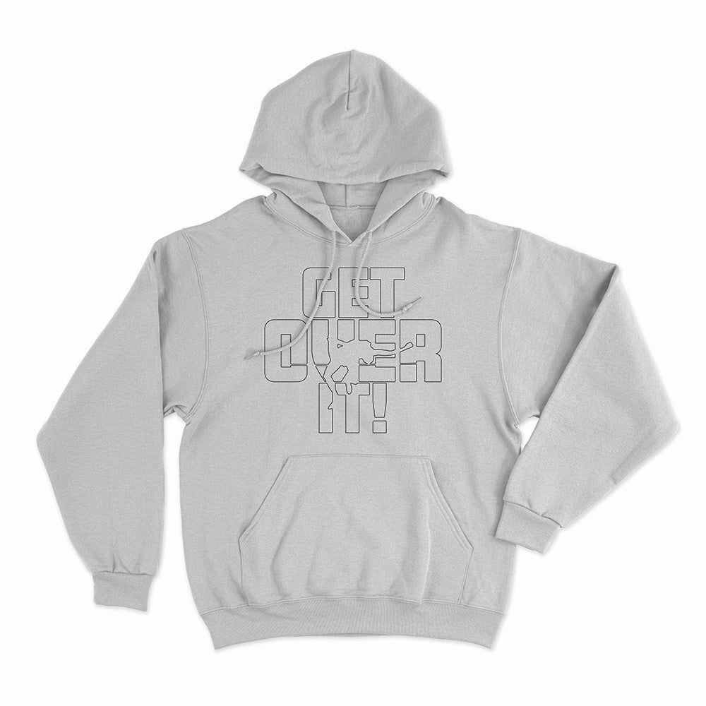 Get Over It (White) Hoodie