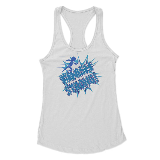 Finish Strong Racerback Tank Top