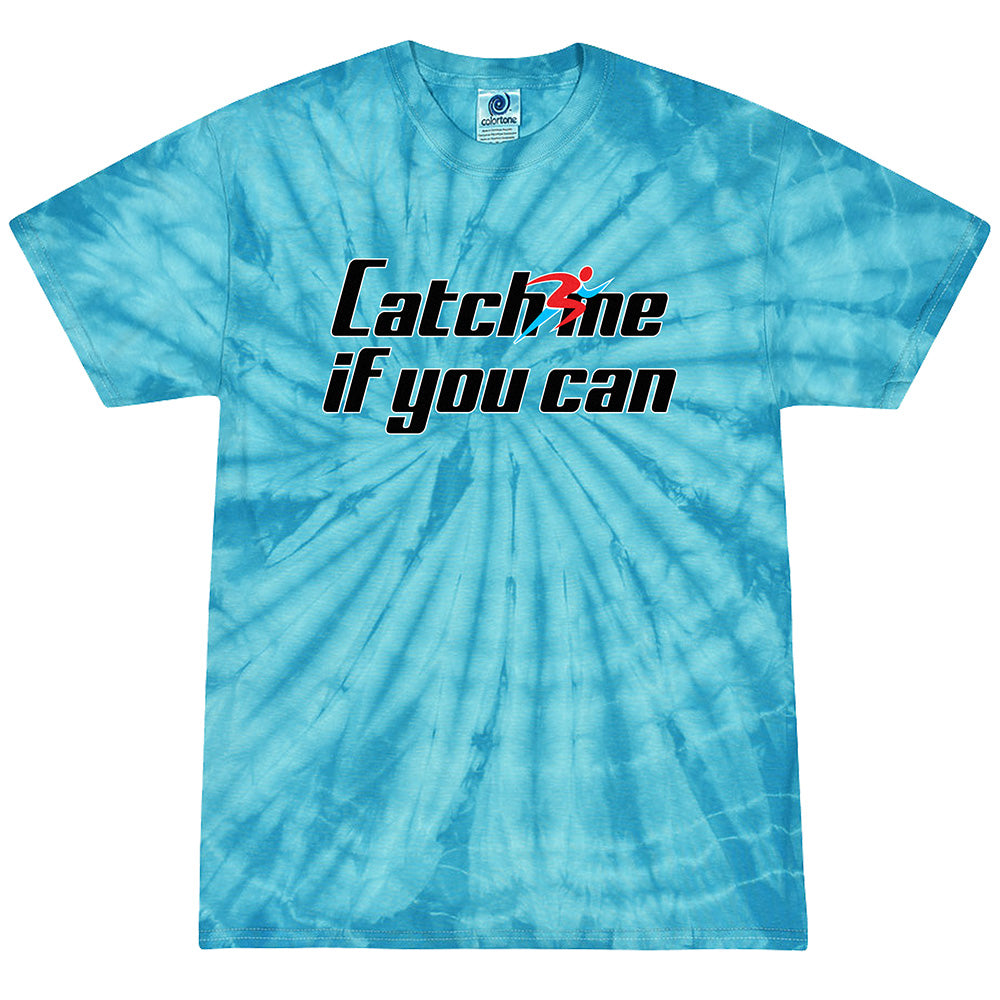 Catch Me If You Can (Black) Tie Dye Tee