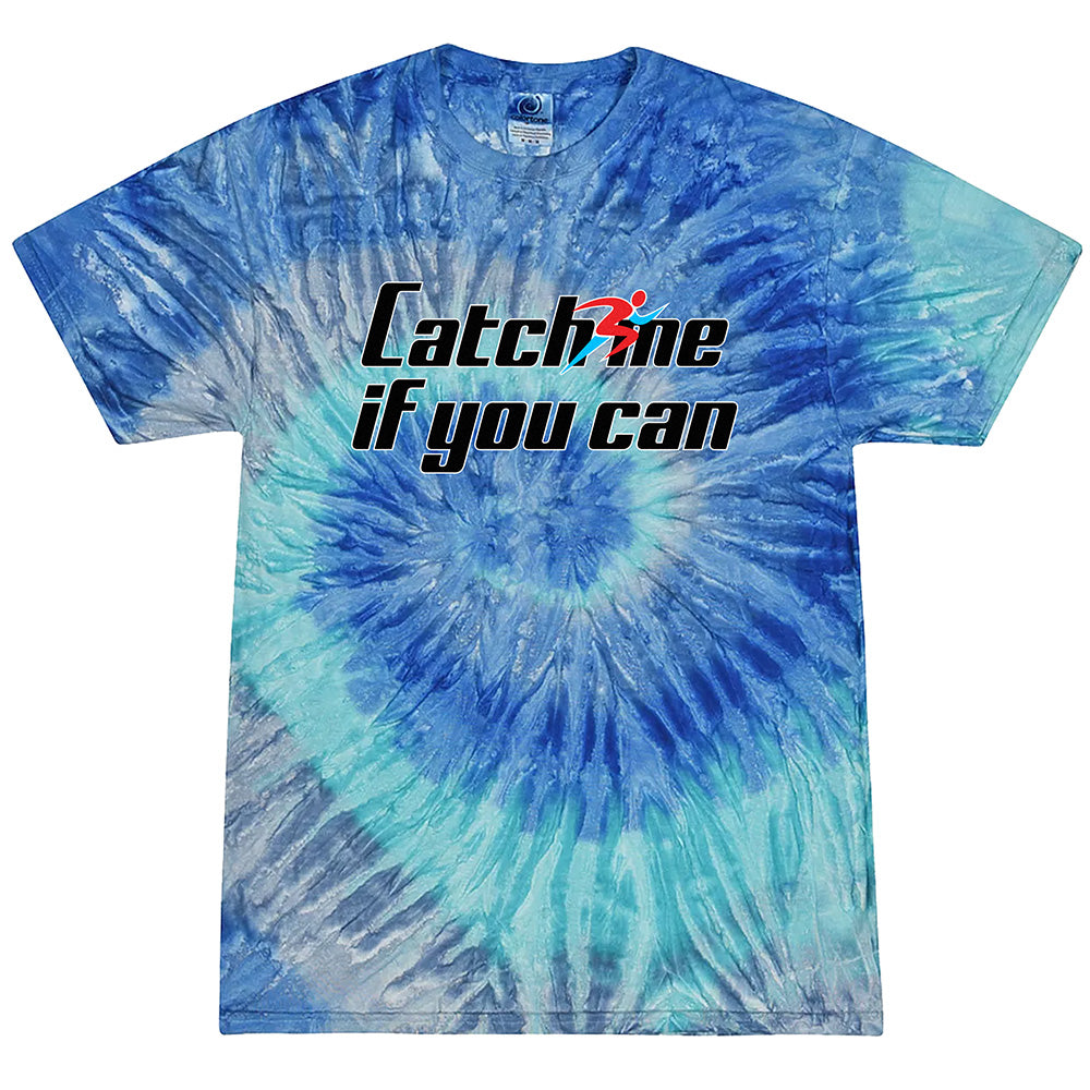 Catch Me If You Can (Black) Tie Dye Tee
