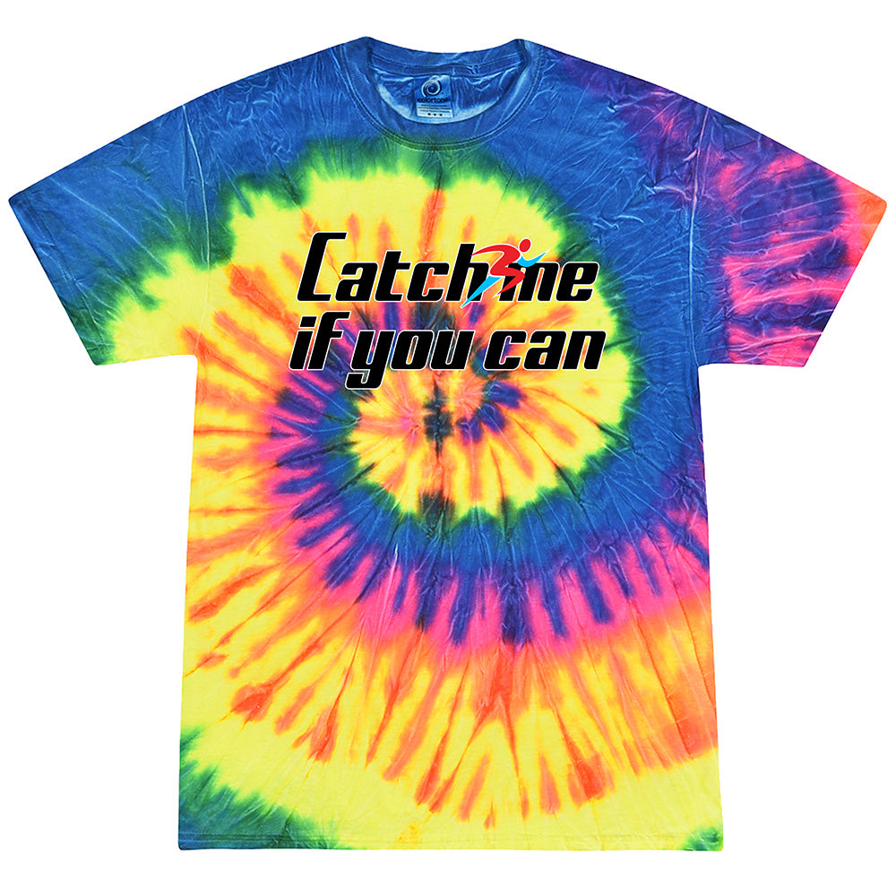 Catch Me If You Can (Black) Tie Dye Tee