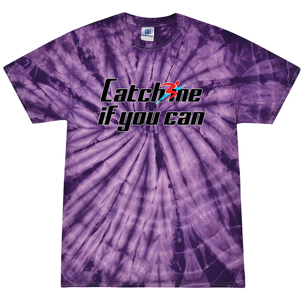 Catch Me If You Can (Black) Tie Dye Tee