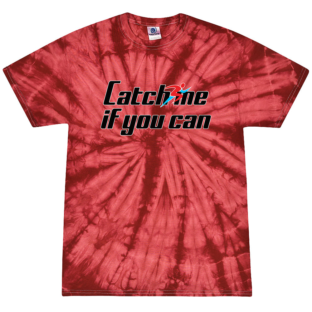 Catch Me If You Can (Black) Tie Dye Tee