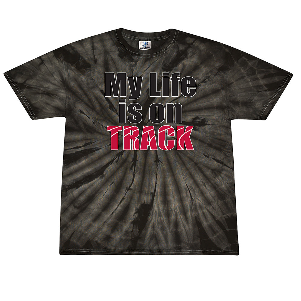 My Life Is On Track Youth Tie Dye