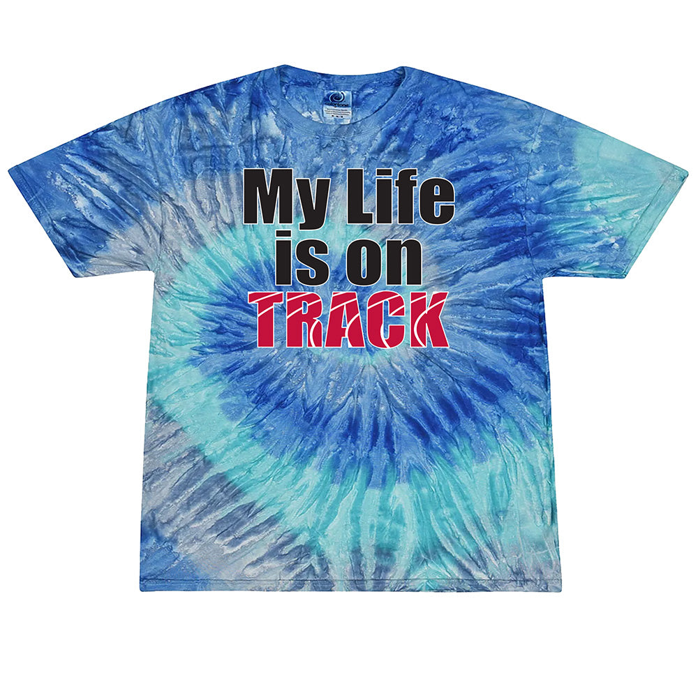 My Life Is On Track Youth Tie Dye