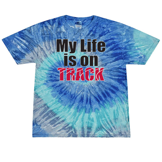My Life Is On Track Youth Tie Dye