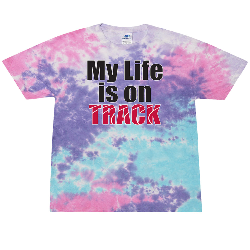 My Life Is On Track Youth Tie Dye