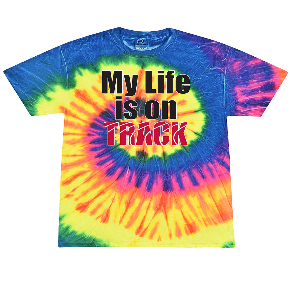 My Life Is On Track Youth Tie Dye