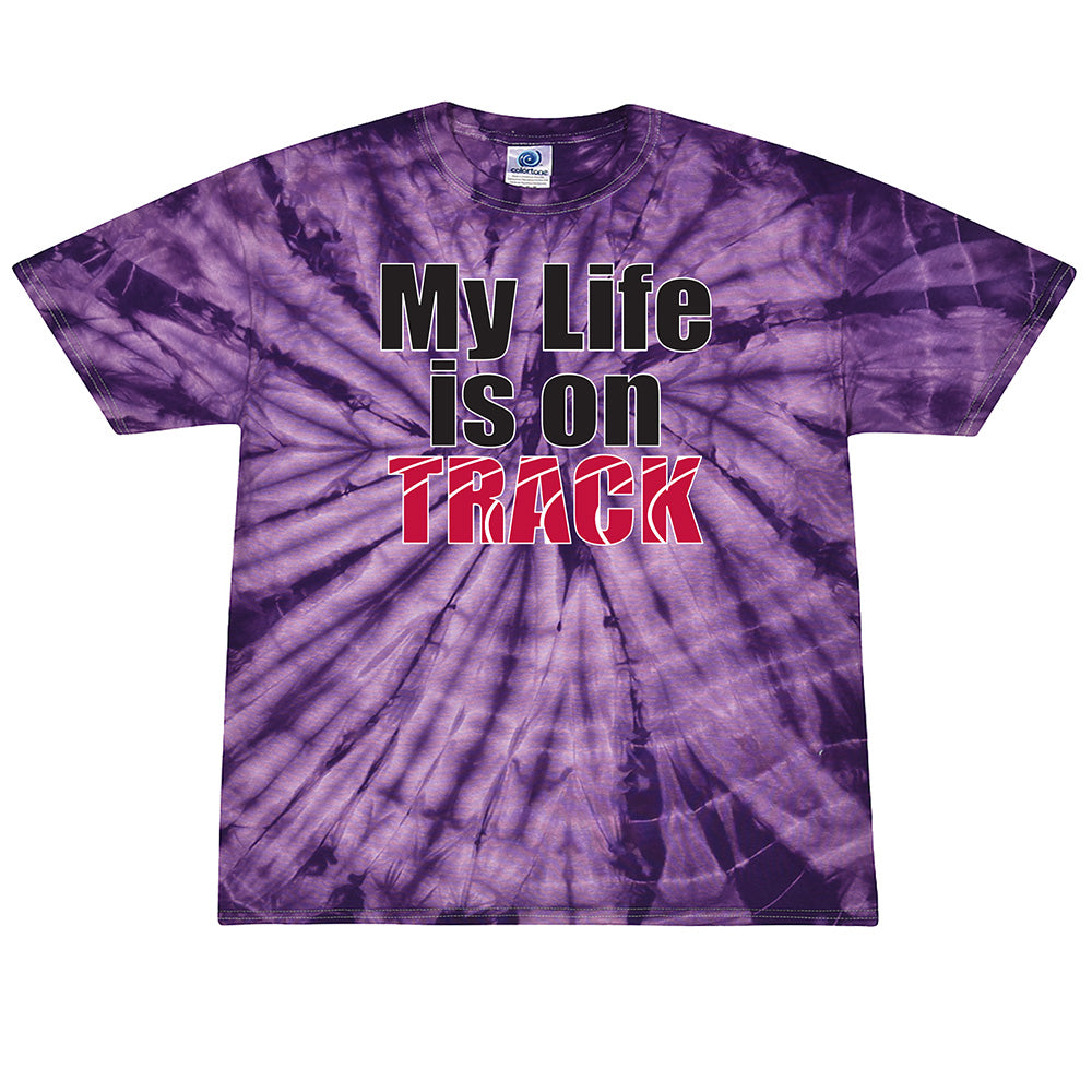 My Life Is On Track Youth Tie Dye