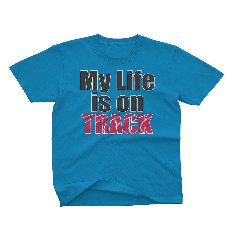 My Life Is On Track Youth Basic Tee