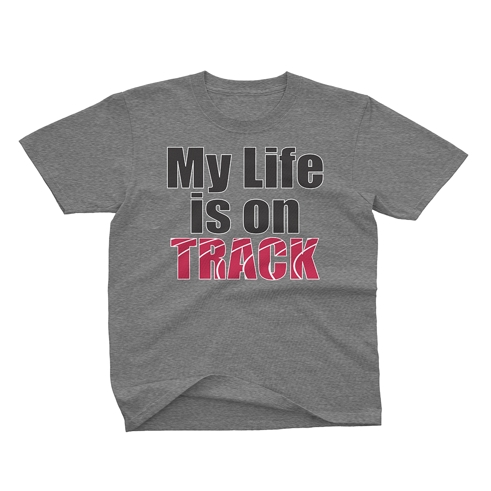 My Life Is On Track Youth Basic Tee