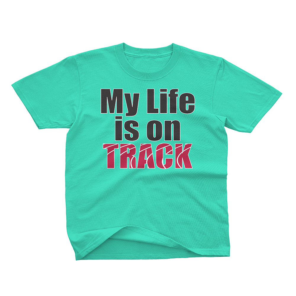 My Life Is On Track Youth Basic Tee