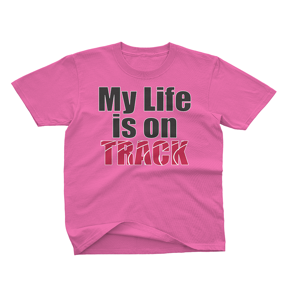 My Life Is On Track Youth Basic Tee