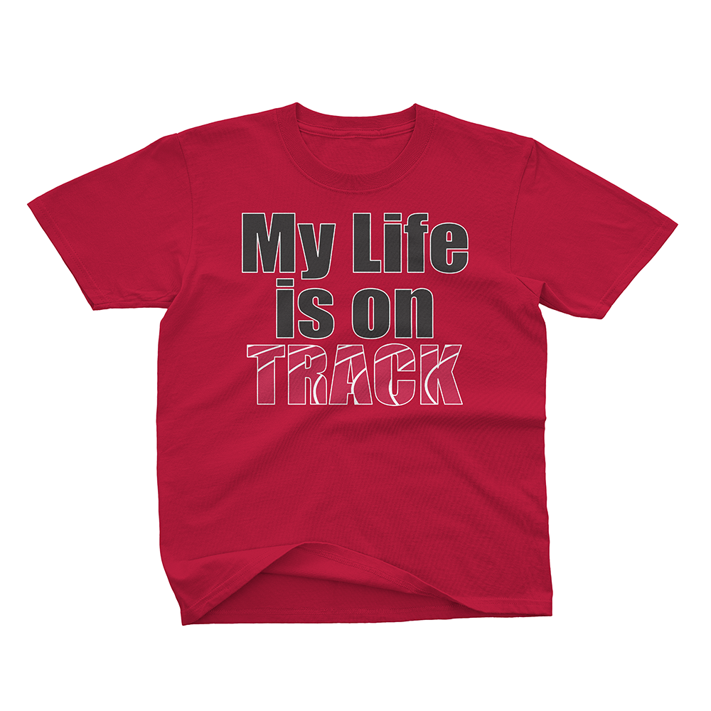 My Life Is On Track Youth Basic Tee