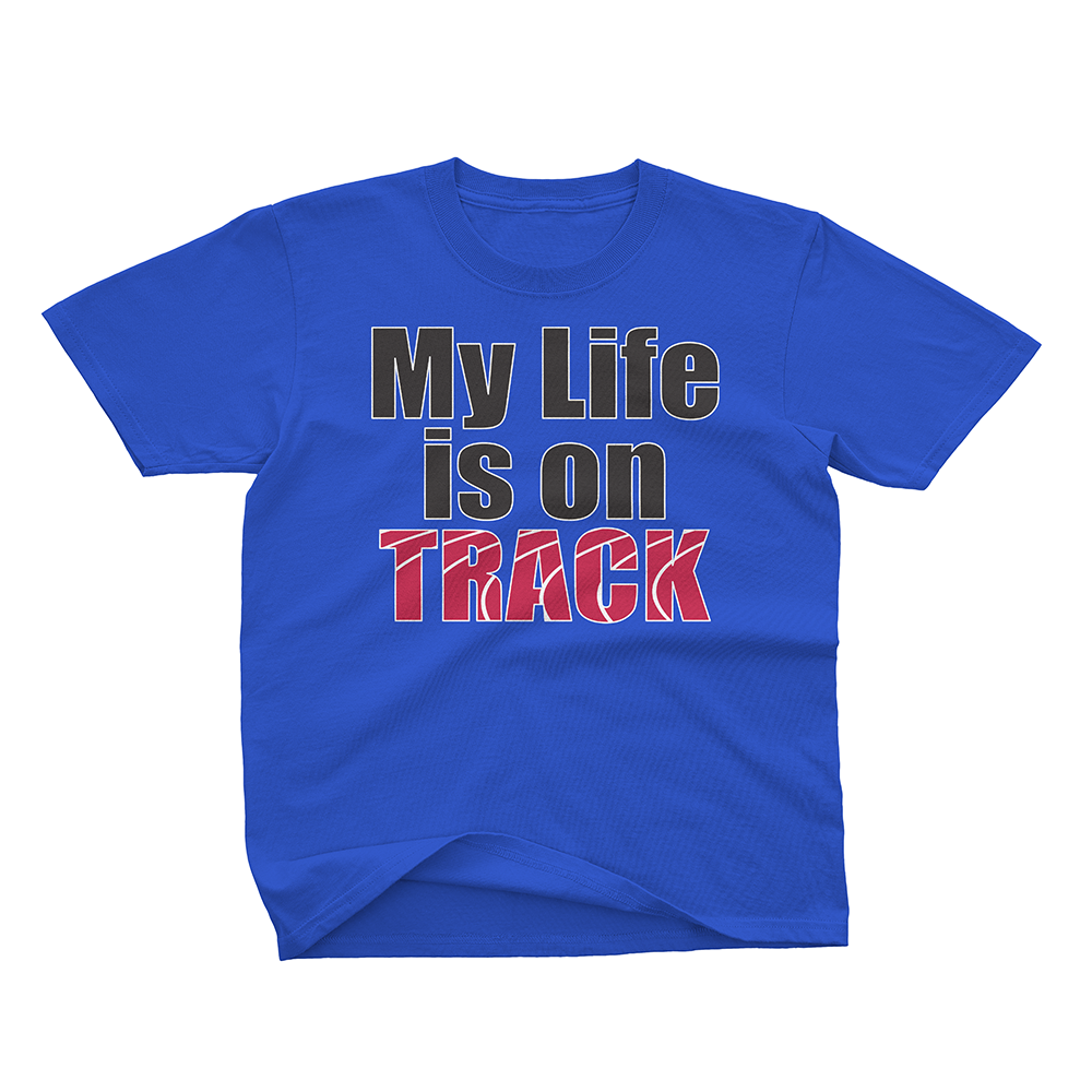 My Life Is On Track Youth Basic Tee