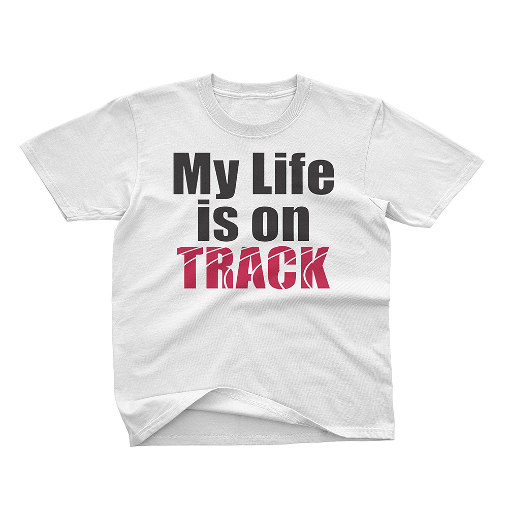 My Life Is On Track Youth Basic Tee