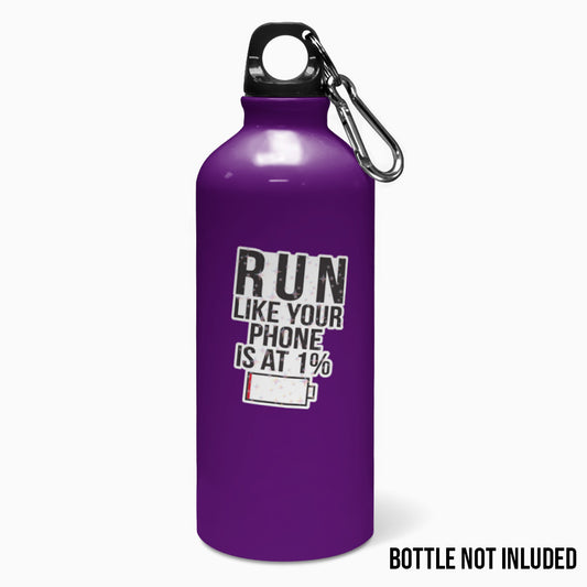 Run Like Your Phone is at 1% Holographic Sticker