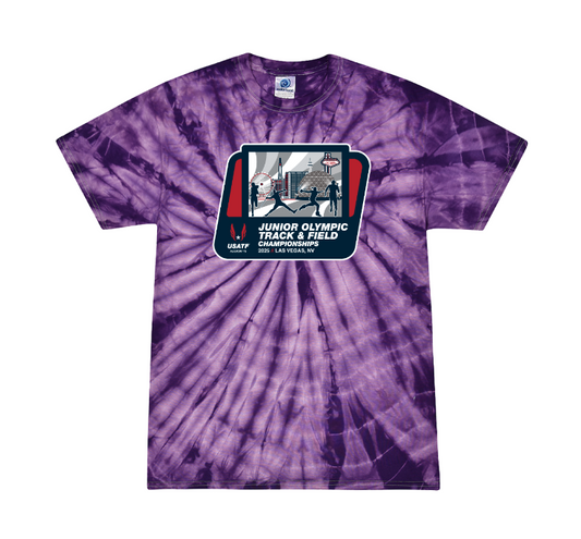 USATF Region 15 Tie Dye Tee