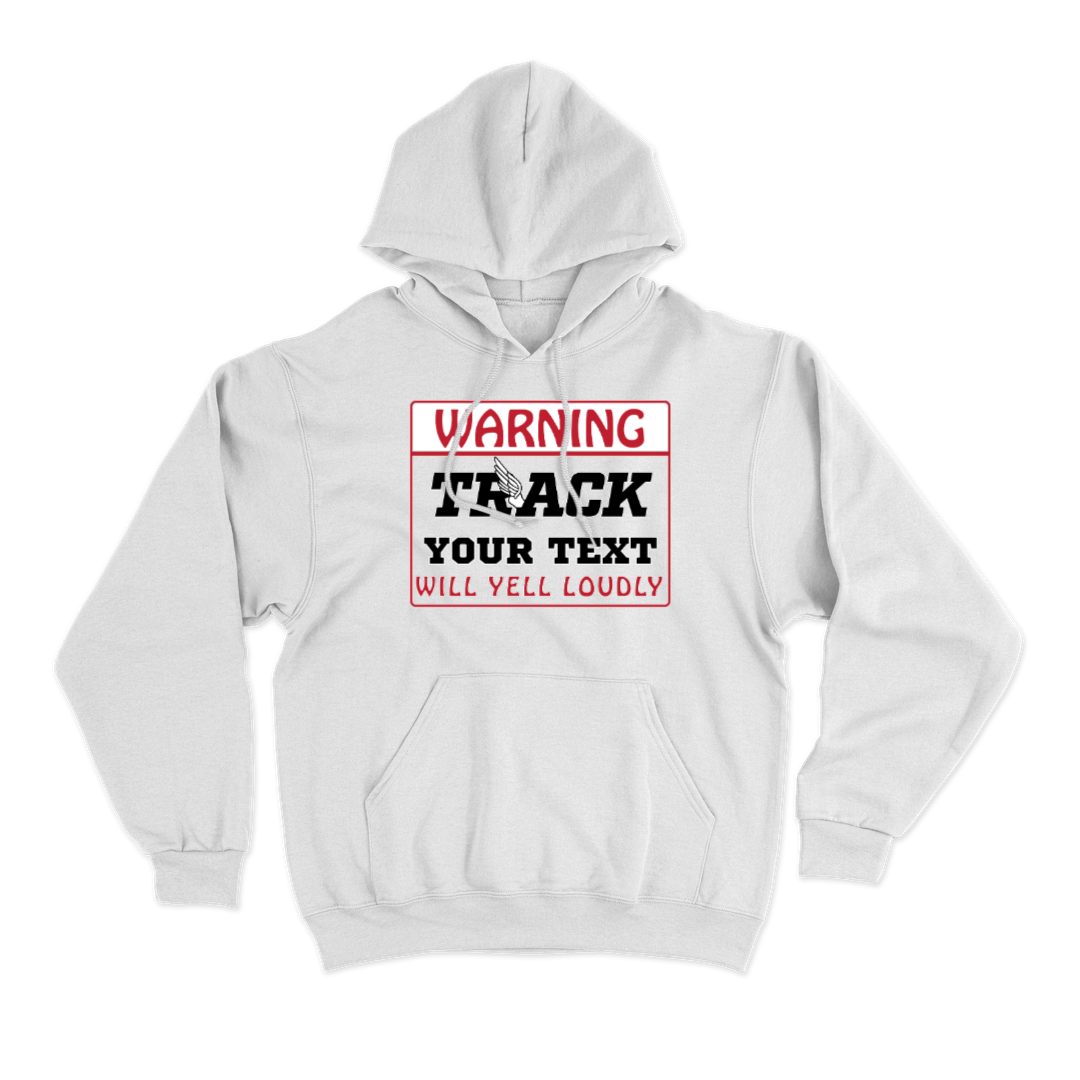 Warning Track Custom Basic Hoodie