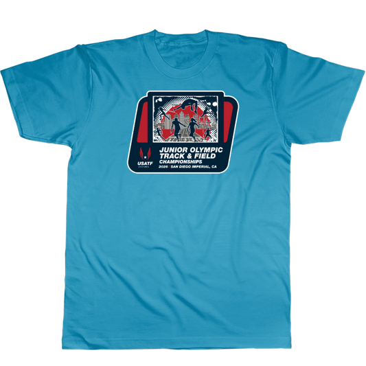 USATF Youth San Diego Quick Dry Tee