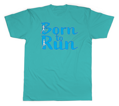 Born to Run (Blue) Basic Tee