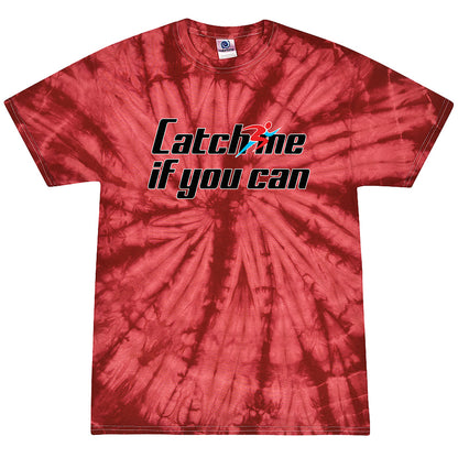 Catch Me If You Can (Black) Tie Dye Tee
