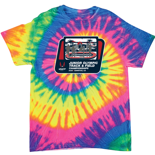 USATF Youth San Diego Tie Dye Tee